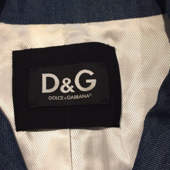 D&G authentic denim blazer great condition EUR 46 - Picture 4 of 11